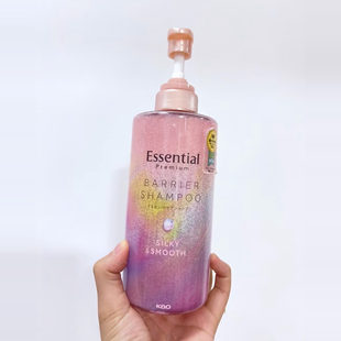 24年新版日本花王essential premium洗发水睡醒不乱洗发丝滑柔顺