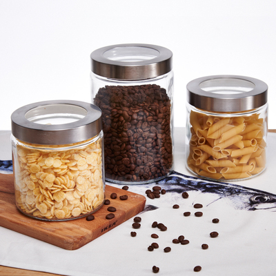 居家玻璃储物罐喜碧田园风干果罐