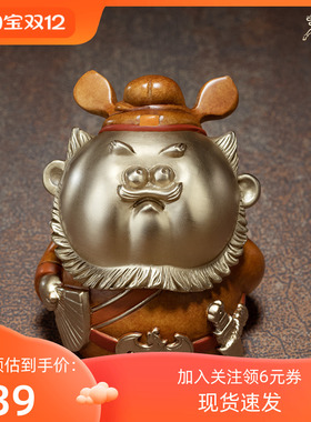 铜师傅中式工艺品钟馗摆件礼品