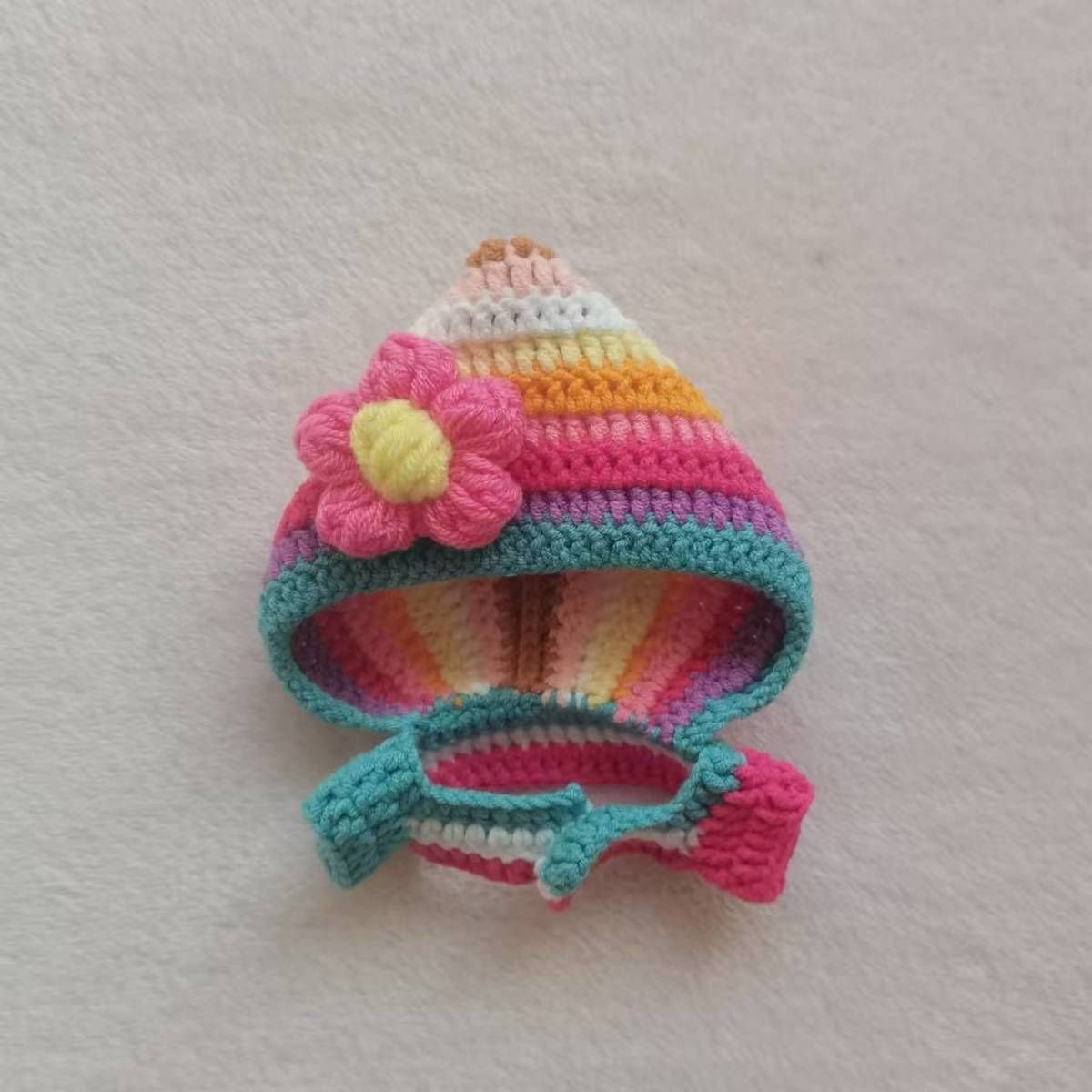 新款原创国风文创大同手工娃衣小伴帽衫平安车挂件针织裙子礼物