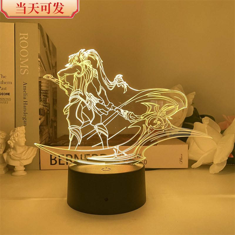 现货lol英雄联盟游戏手办周边模型景品摆件男生礼物led氛围小夜灯