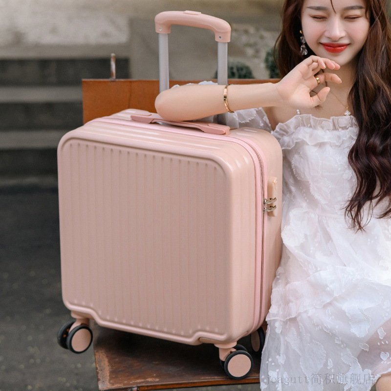 18寸小型轻便女拉杆旅行箱运费险