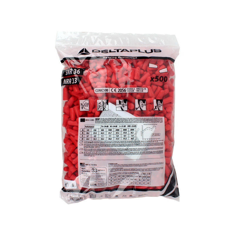 耳塞填充包子弹型PU泡棉SNR37dB