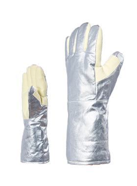 500耐高温EN407GBT38306GB2451金属冶炼玻璃制造铸造光伏汽车手套