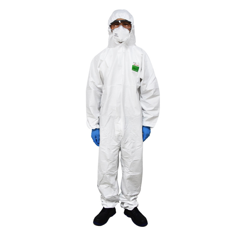 君御 石棉粉尘污染清除农药喷洒油罐清理防护服白色gb24540-2009