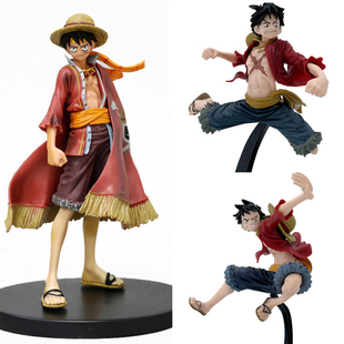 海贼王顶上决战路飞武装 饰手办 色霸气路飞披风优胜造型王蛋糕装