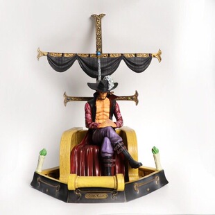 海贼王手办模型摆件路飞索隆鹰眼凯多白胡子山治香克斯尼卡四五皇