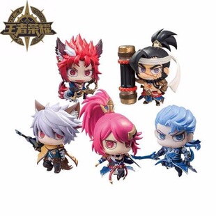 官方正板王者荣耀手办盲盒摆件模型玩具人偶长城守卫军凯花木兰