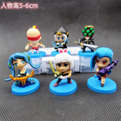 LOL英雄联盟手办模型摆件Q版 魄罗牛头人李青盲僧剑圣亚索游戏周边