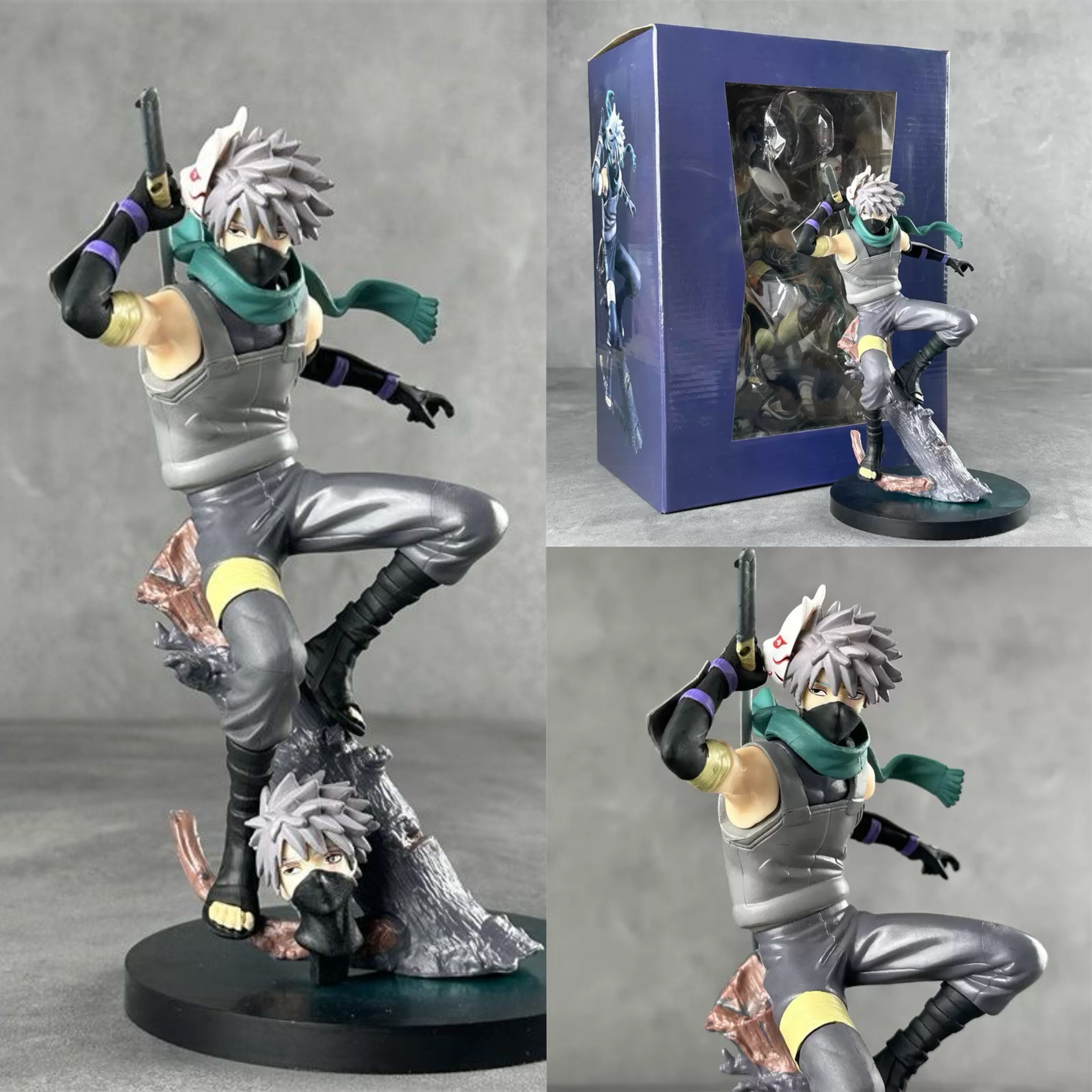 火影手办疾风传手办暗部卡卡西队长旗木卡卡西动漫模型生日礼物