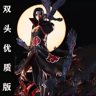 优质版 殿堂乌鸦鼬双头火影忍者GK宇智波鼬手办摆件礼物模型
