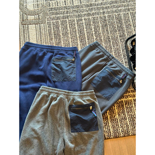 超高品质 抗起球抗静电保暖舒适亲肤弹性 双面抓绒束脚宽松休闲裤