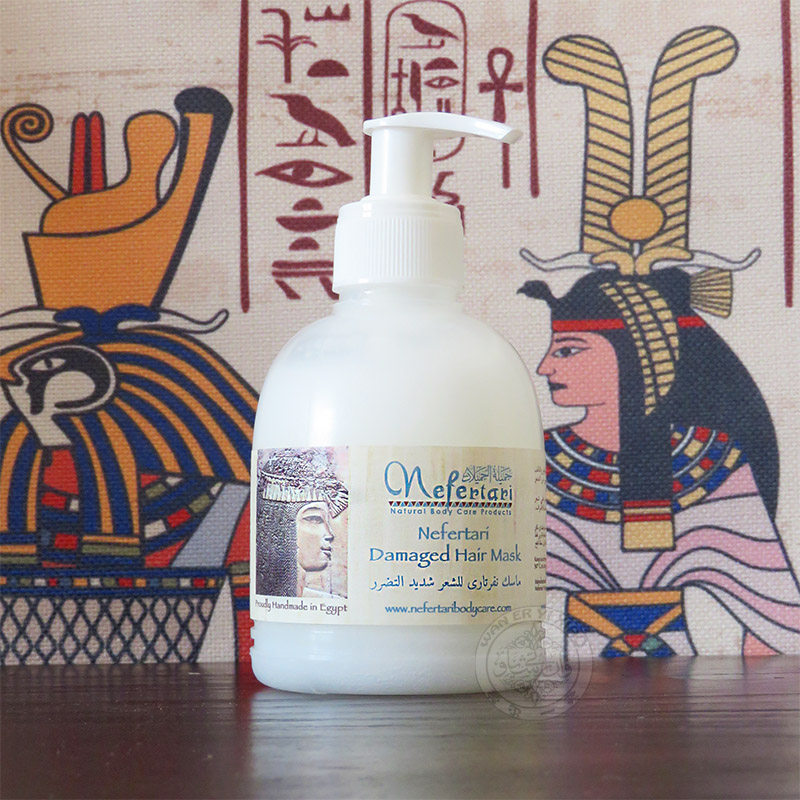 现货10月埃及Nefertari修复发膜护发素受损发质抚平毛躁干枯分叉