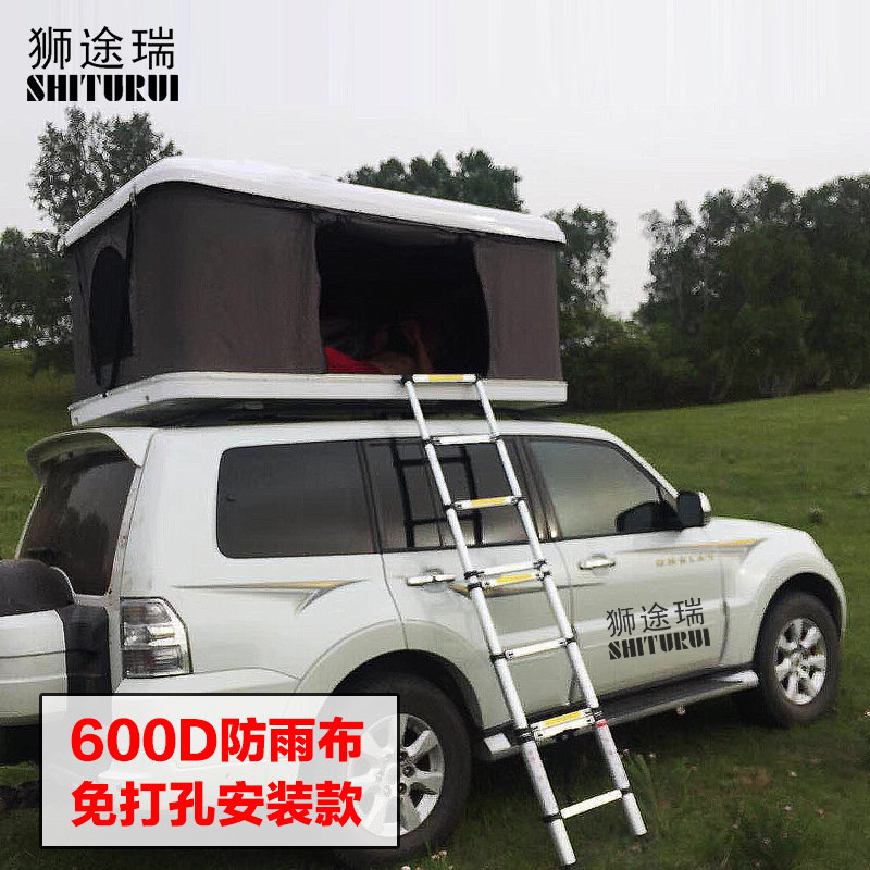 车载帐篷 奥迪Q3 Q5 Q7 A4L 双人液压车顶帐篷户外自驾游
