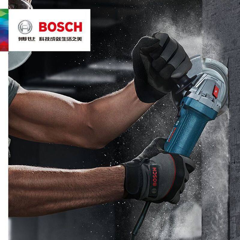 BOSCH博世角磨机电动打磨抛光机多功能调速磨光机GWS900-100/125