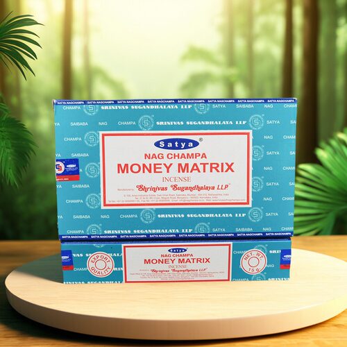 赛巴巴Satya金钱矩阵MONEY MATRI香味香薰财富线香主题印度正品