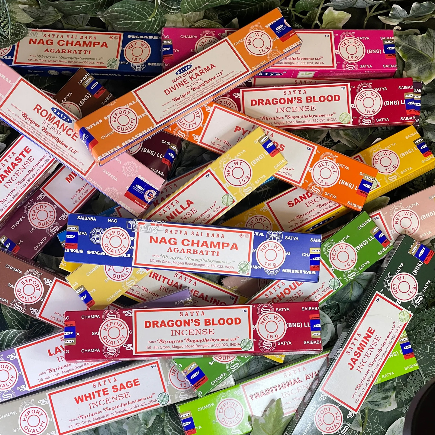 印度Satya赛巴巴浪漫爱情业力龙血黄花香薰衣草香薰冥想柠檬草