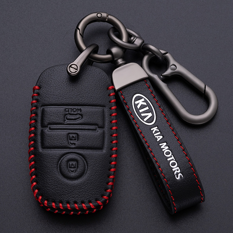 适用起亚K3车钥匙套K5K4智跑kx3索兰托kx5奕跑凯绅遥控器壳锁包扣