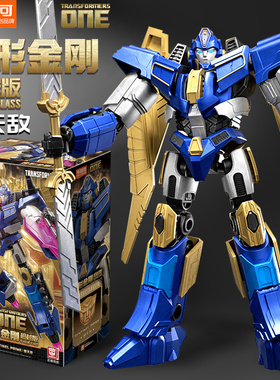 布鲁可变形金刚超越版起源御天敌正版拼装手办布鲁克积木男孩玩具