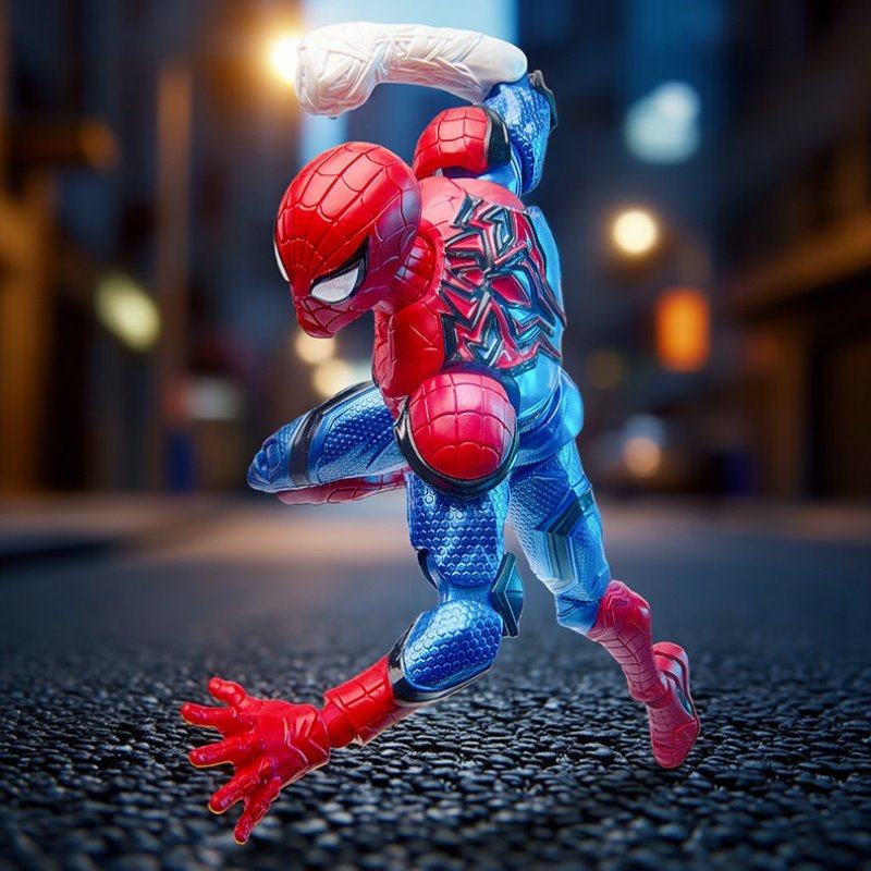 布鲁可积木人蜘蛛侠拼装手办模型可动人偶漫威英雄玩具送男生礼物,玩具/童车/益智/积木/模型,积木人,淘宝优惠券,粉丝福利购,淘宝优惠卷