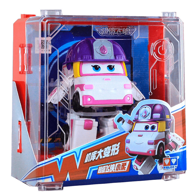 奥迪双钻超级飞侠小柔变形玩具