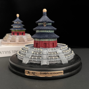 立体长城天坛模型祈年殿摆件水晶球出国礼品北京特色旅游纪念品