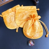 织锦缎丝绸双层锦囊首饰袋饰品福袋香包空袋荷包小物件收纳袋礼物