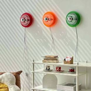 中古space age飞碟超现代太空时代70s包豪斯客厅卧室酒店氛围壁灯