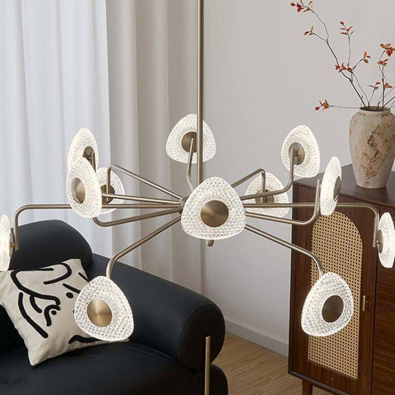 欧式客厅吊灯主卧室餐厅展厅灯法式轻奢水晶玻璃后现代简约卧室