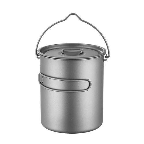 友来福 户外纯钛烧水壶 露营轻量便携泡茶壶煮茶器开水壶茶壶纯钛