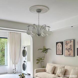 新款 饰吊灯 北欧极简客厅餐厅主灯简约高级感卧室主卧护眼装