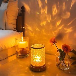 小夜灯卧室睡眠床头台灯情侣房间气氛灯浪漫氛围灯情调感