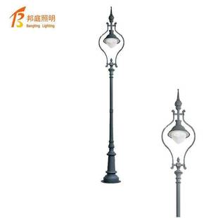 过道路灯 小区花园美式 LED2.2米单头欧式 别墅防水室外景观庭院灯