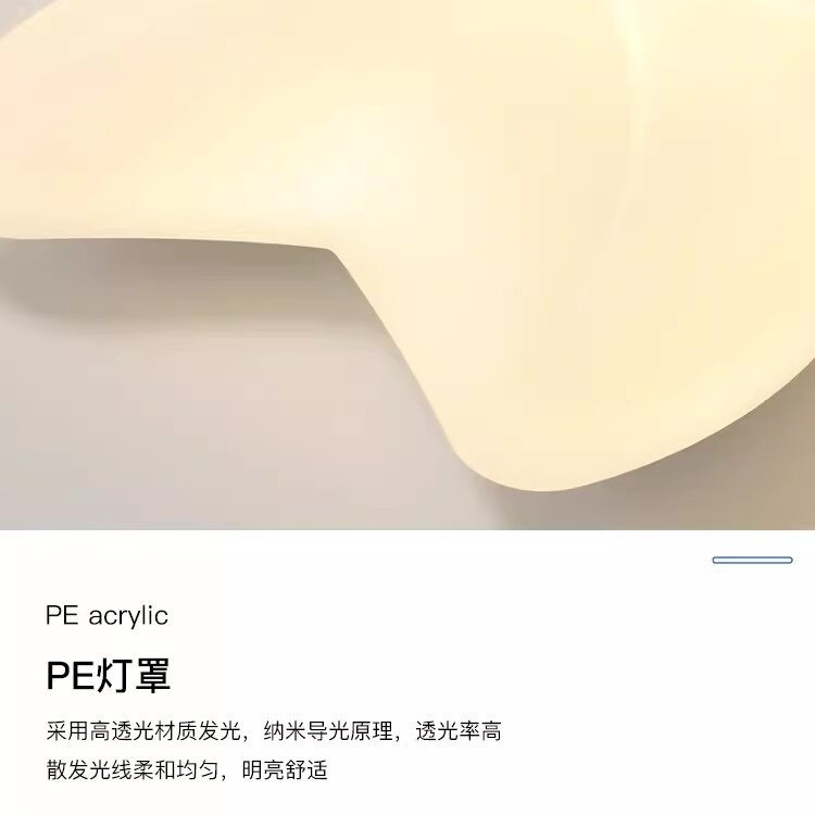 儿童房吸顶灯led全光谱护眼卧室书房灯创意奶油风海星灯具灯饰厂