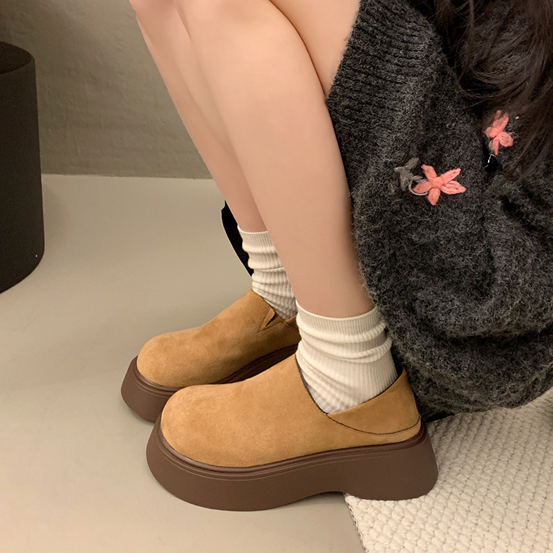 春季季厚底增高勃肯鞋女鞋2026新款靴乐福鞋加绒保暖博肯单0116z,女鞋,勃肯鞋/软木鞋,淘宝优惠券,粉丝福利购,淘宝优惠卷