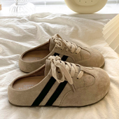 包头勃肯半拖鞋 女外穿2026新款 德训鞋 春季 火女鞋 子厚底休闲0127z