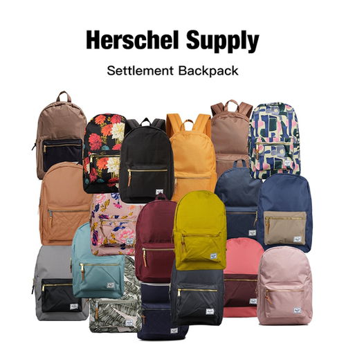 herschel大号金属双肩包拉链