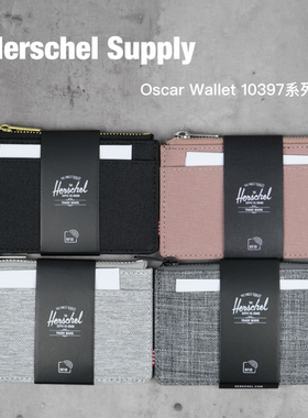包邮Herschel Oscar 时尚零钱包钱夹潮牌10397