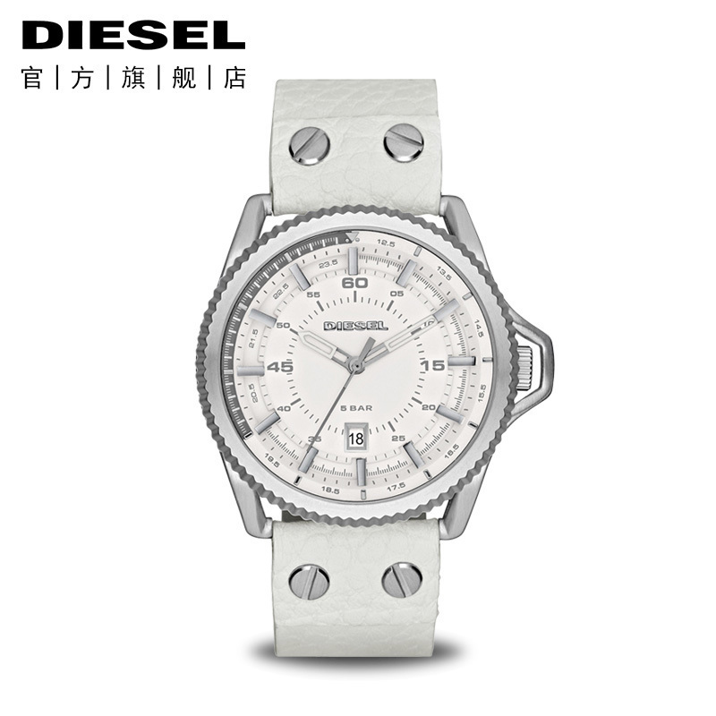 Diesel/µÏÈüÊÖ±íÄÐ ROLLCAGEϵÁоâ³Ýö¤Íó±í°×É«¾ºËÙDZ1755