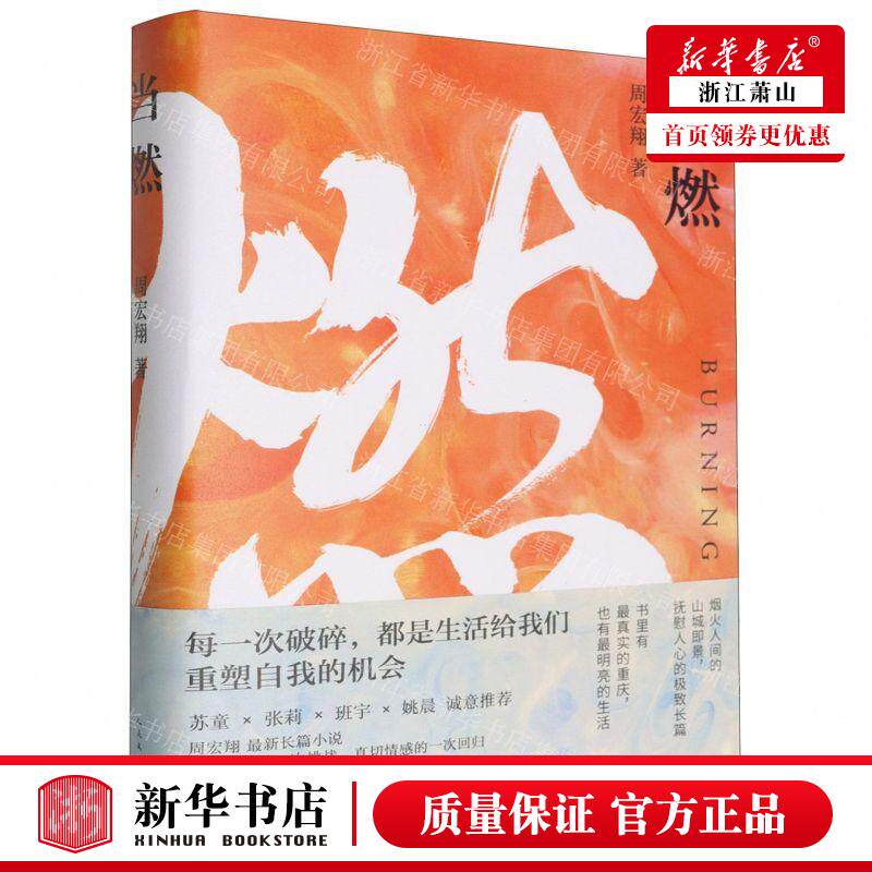 新华正版 当燃 作者:周宏翔 人民文学出版社 人民学 书 图书籍