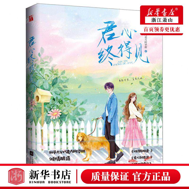 新华正版 君心终得见 作者:巧克力阿华甜 江苏文艺出版社 天津华天下