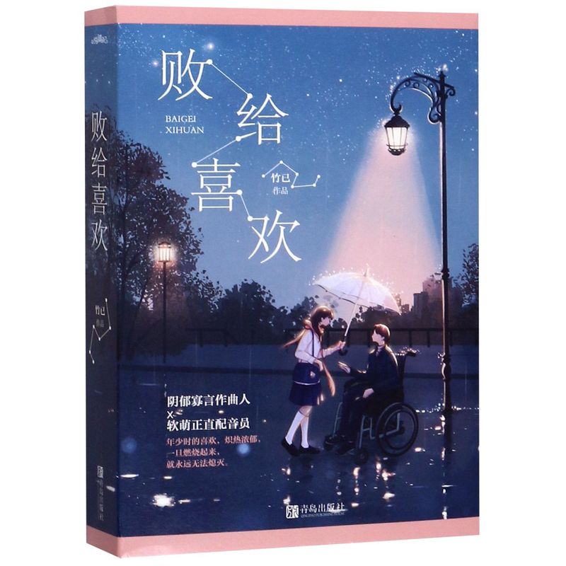 败给喜欢 附赠番外书签明信片 竹已小说 全2册 青春都市言情久别