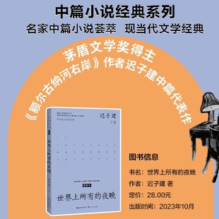 世界上所有 畅销书 系列 图书籍 作者 长江文艺出版 迟子建 新华正版 长江艺 社 夜晚插图本中篇小说经典