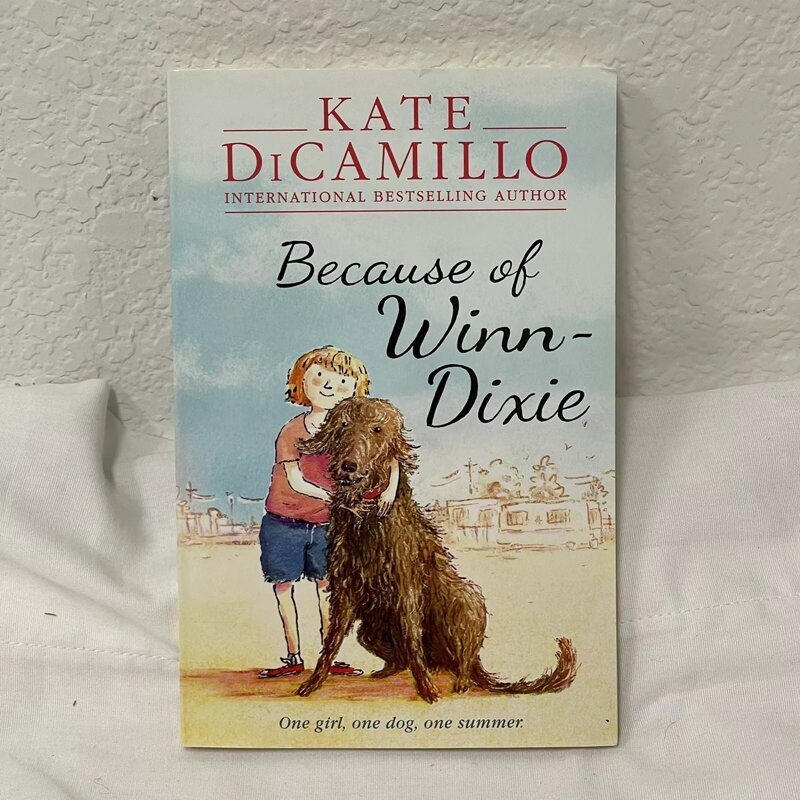 英文原版  Because of Winn Dixie傻狗温迪克 都是黛西惹的祸 2001纽伯瑞银奖 儿童文学英语章节小说书籍