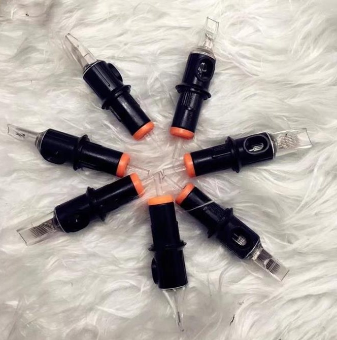 刺青针 纹身一体针 黑色夏安针 刺青一体针 杰刺纹身机高端一体针