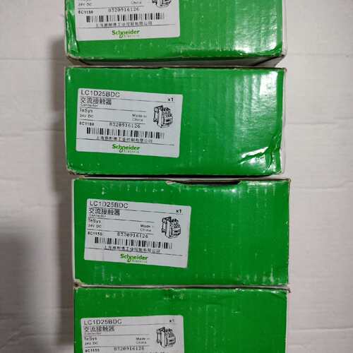 议价施耐德正品 直流接触器LC1D25BDC线圈电压DC