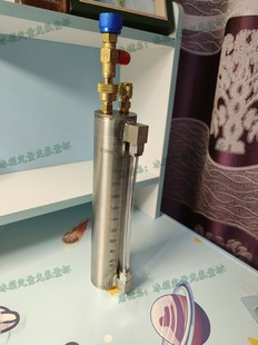 冰箱定量充氟 R600a定量加氟工具R290R134a 冷媒定量加氟量杯神器
