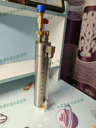 冰箱定量充氟 冷媒定量加氟量杯神器 R600a定量加氟工具R290R134a