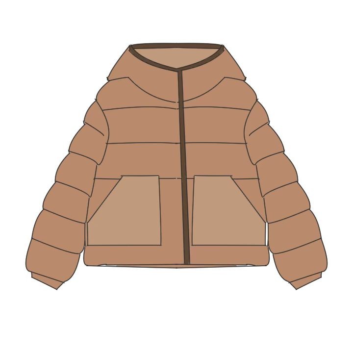 fei秋冬新款灰色羊毛连帽 泰迪连帽俩色 玫红肉粉双拼羽绒服