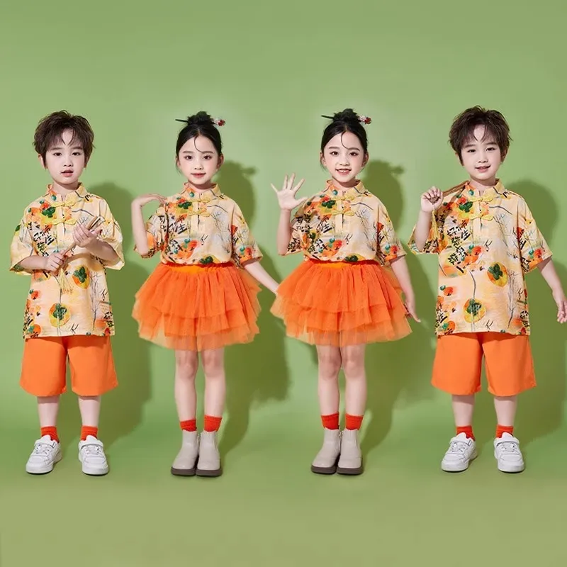 六一儿童合唱演出服幼儿园园服